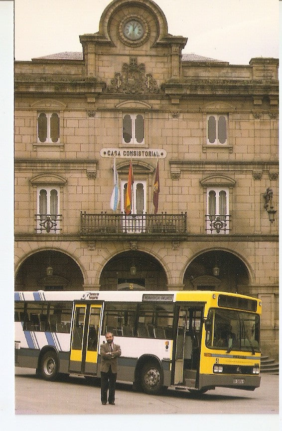 Postal 046275 : Nueva flota de autobuses. Ourense
