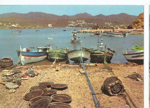 Postal 046305 : Llanda. Costa Brava (Gerona). Detalle del puerto