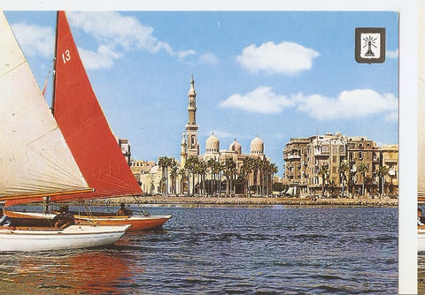 Postal 046320 : Alexandria - Abu El-Abbas Mosque from the Sea