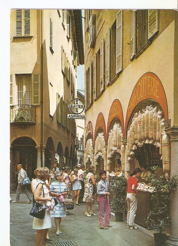 Postal 046323 : Lugano. La Pittoresca Via Pessina