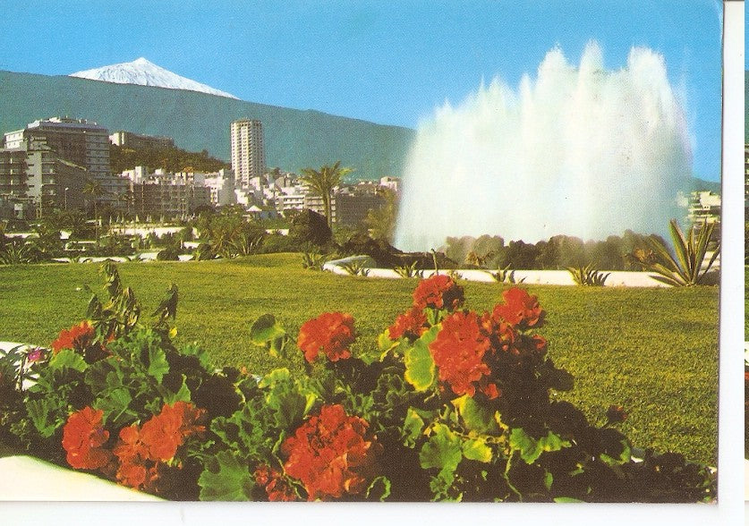 Postal 046324 : Puerto de la Cruz (Tenerife). Lago Martianez y Teide