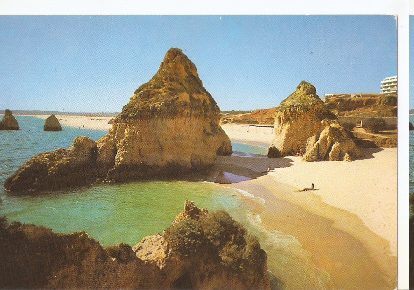Postal 046327 : Portugal - Algarve. Alvor - La Plage des Trois Freres