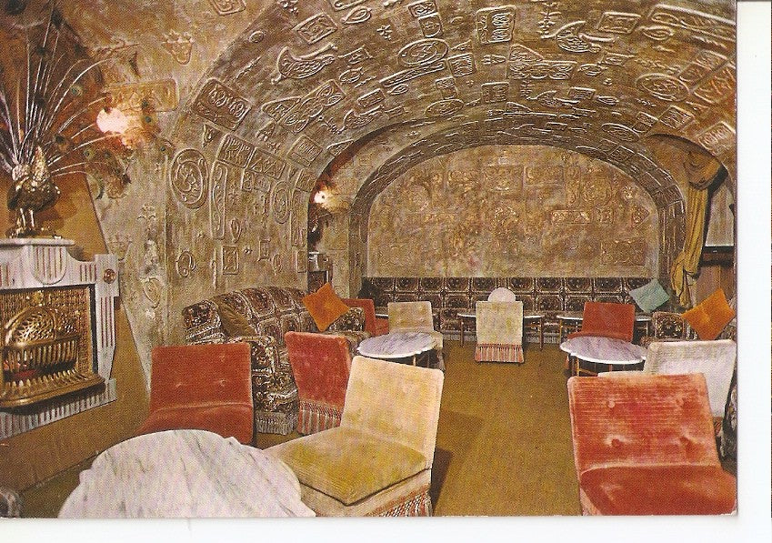 Postal 046331 : Club Discoteca Bar Samovar - Madrid. Vista parcial de su instalacion