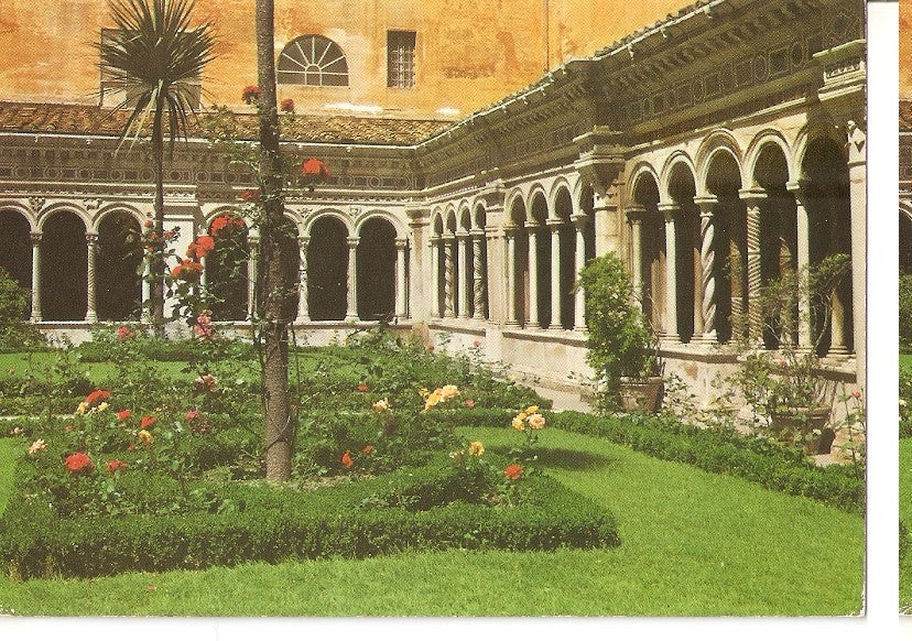 Postal 046337 : Roma. Basilica di S. Paolo - Chiostro