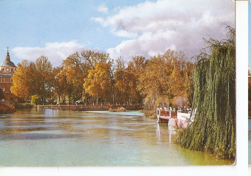 Postal 046365 : Aranjuez. Paisaje otoñal en el rio Tajo