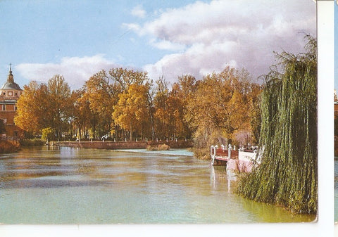 Postal 046365 : Aranjuez. Paisaje otoñal en el rio Tajo