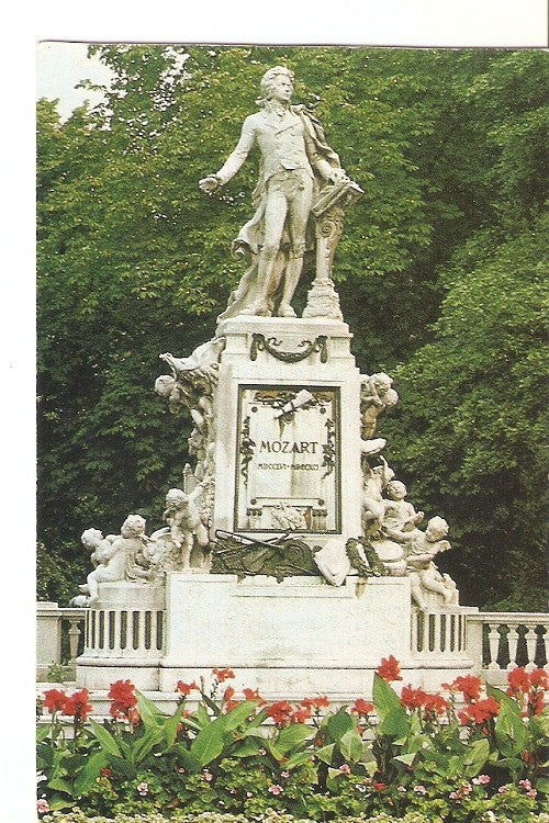 Postal 046373 : Estatua Mozart