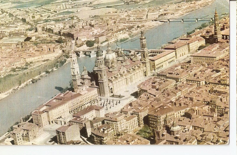 Postal 046412 : Zaragoza. El Pilar y rio Ebro