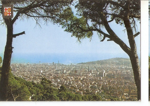 Postal 046415 : Barcelona. Panoramica