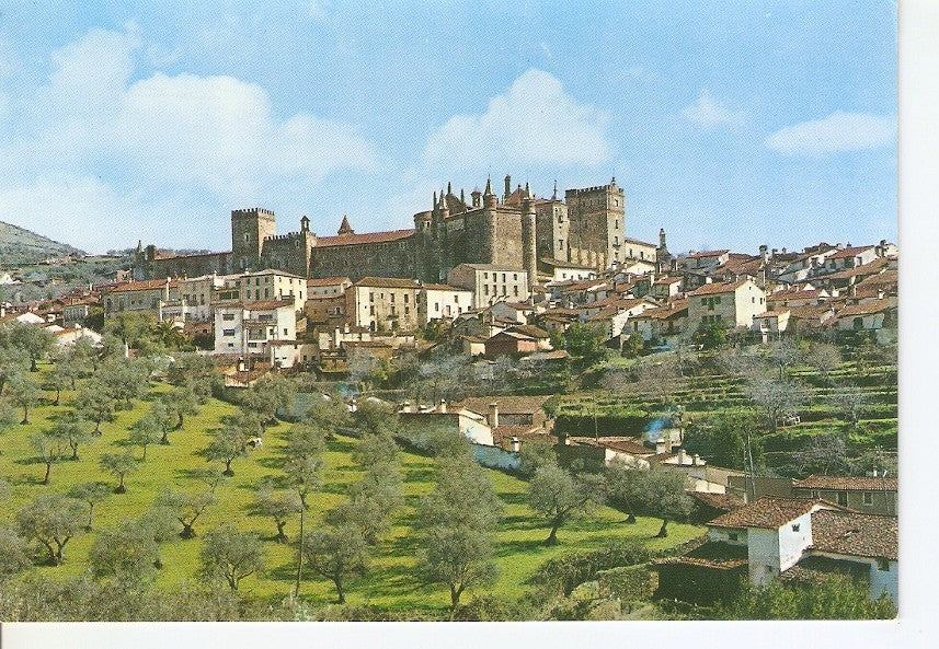 Postal 046419 : Guadalupe. Vista general del Monasterio desde el Sur