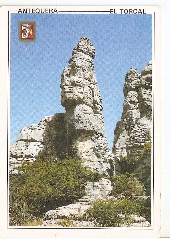 Postal 046422 : Antequera (Malaga). El Torcal
