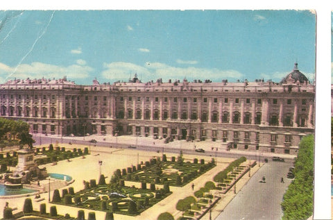 Postal 046427 : Madrid. Palacio Naciona y Plaza de Oriente