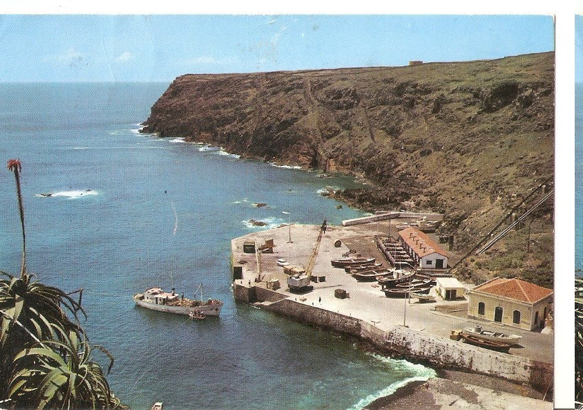 Postal 046430 : Santa Maria - Vila Do Porto (Açores - Portugal). Casi de desembarque e porto