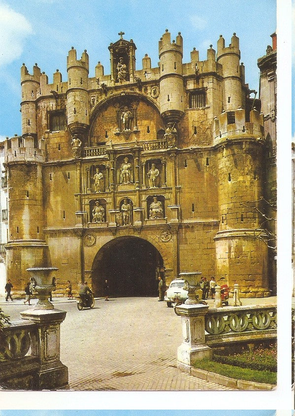 Postal 046433 : Burgos. Arco de Santa Maria