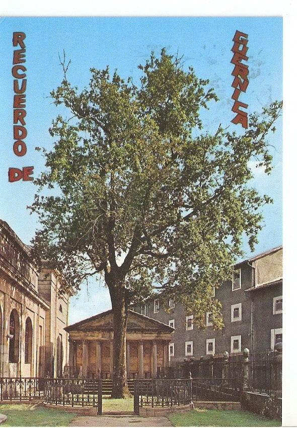 Postal 046435 : Guernica (Vizcaya). Arbol simbolico