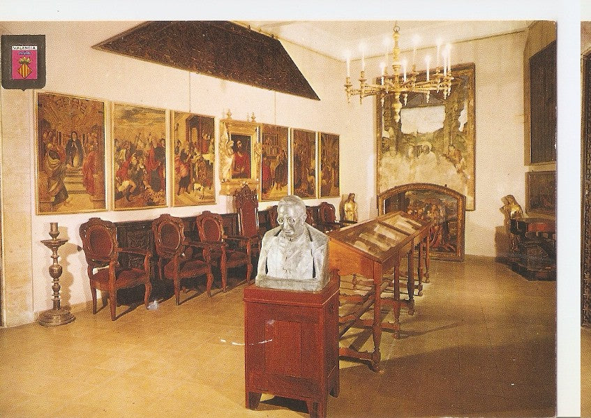 Postal 046478 : Valencia. Sala Museo Catedral