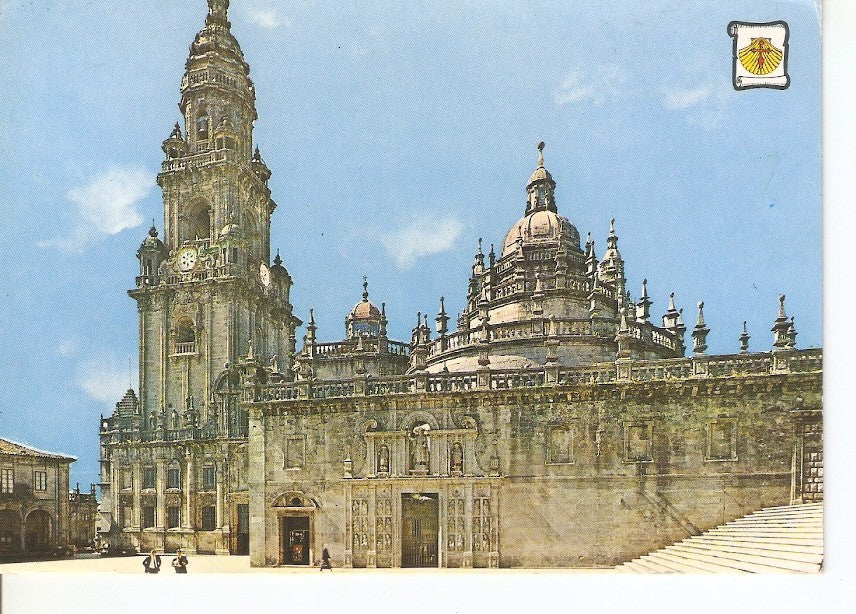 Postal 046480 : Santiago de Compostela. Puerta Santa y Torre del Reloj