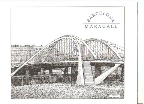 Postal 046484 : Barcelona. Pont de Bac de Roda (Calatrava(