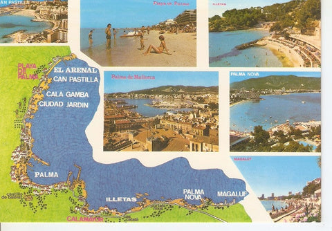Postal 046489 : Mallorca. Bahia de Palma