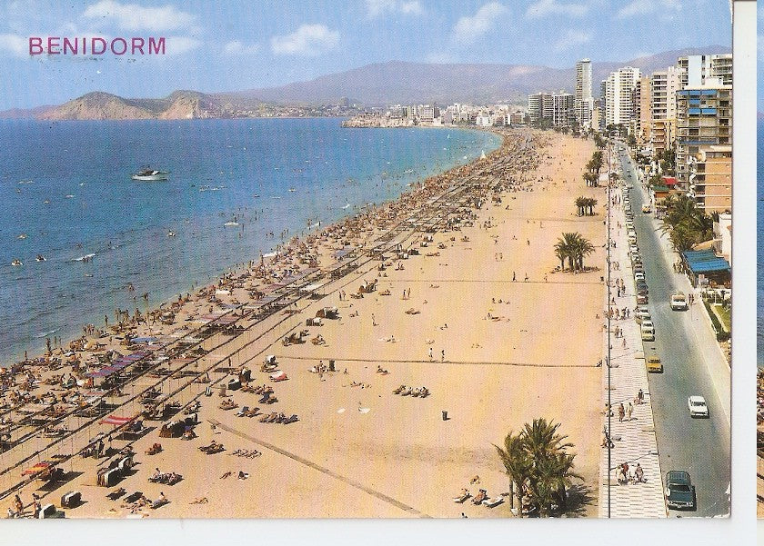 Postal 046494 : Benidorm (Alicante). Playa Levante