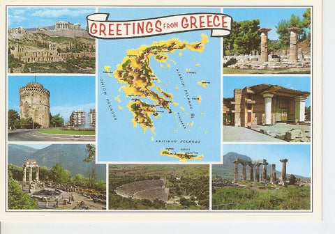 Postal 046510 : Greetings from Greece