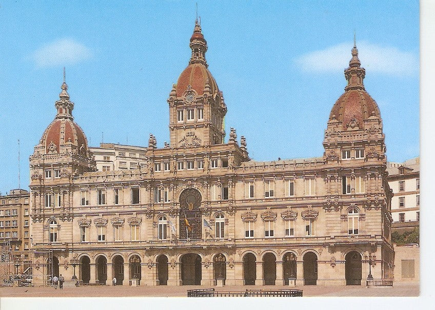 Postal 046516 : La Coruña. Palacio Municipal