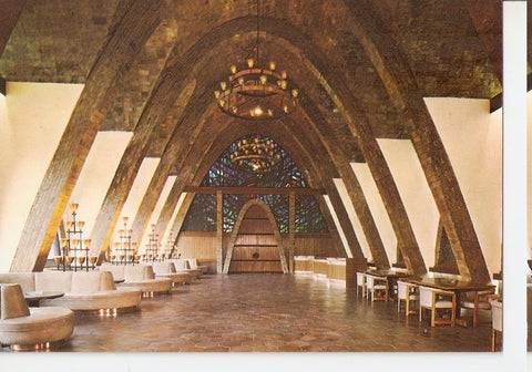 Postal 046531 : Cavas Codorniu. Sala de recepcion Puig y Cadalfach. Monumento Nacional