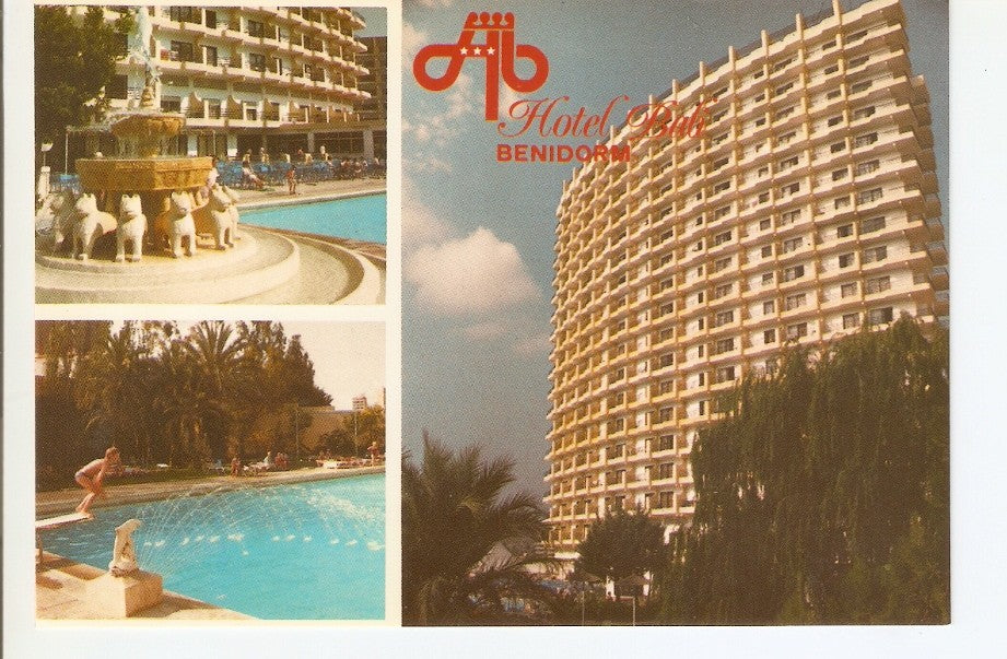 Postal 046541 : Hotel Bali. La Cala. Benidorm-Alicante-Spain
