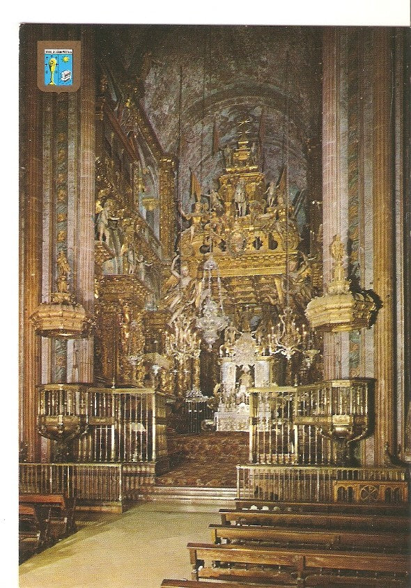 Postal 046548 : Santiago de Compostela. Altar Mayor de la Catedral