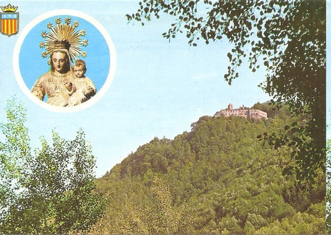 Postal 046552 : Santuario de Ntra. Sra. De la Font de la Salut. San Feliu de Pallarols (Gerona)