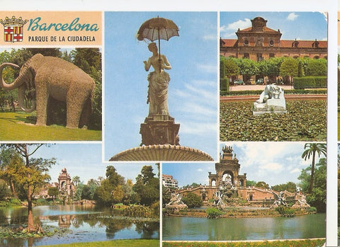 Postal 046584 : Barcelona. Parque de la Ciudadela  