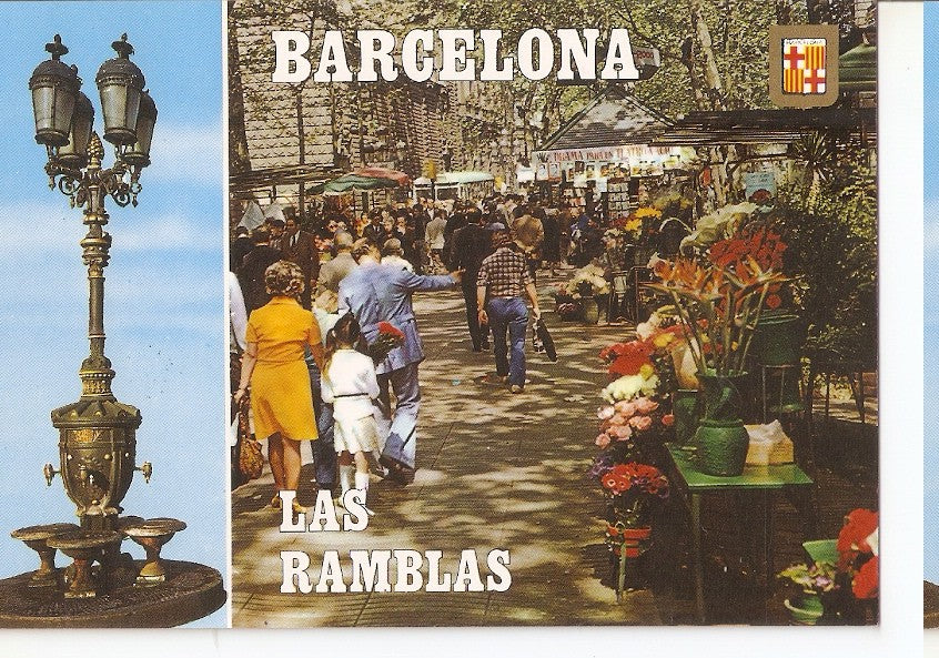 Postal 046585 : Barcelo. Diversos aspectos