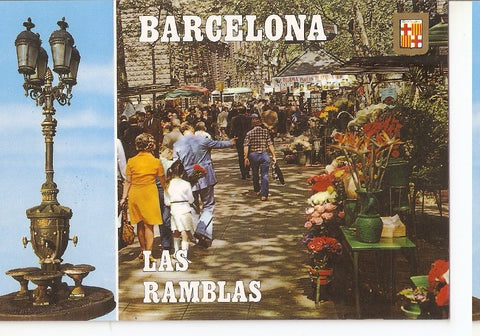 Postal 046585 : Barcelo. Diversos aspectos