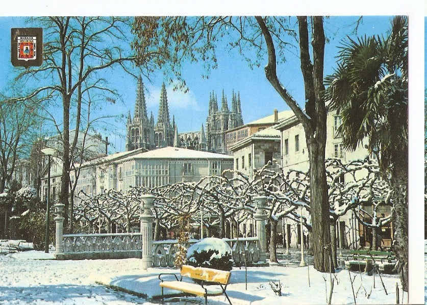 Postal 046596 : Burgos. Paseo del Espolon