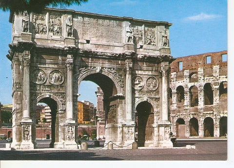 Postal 046610 : Roma. Arc de Costantin