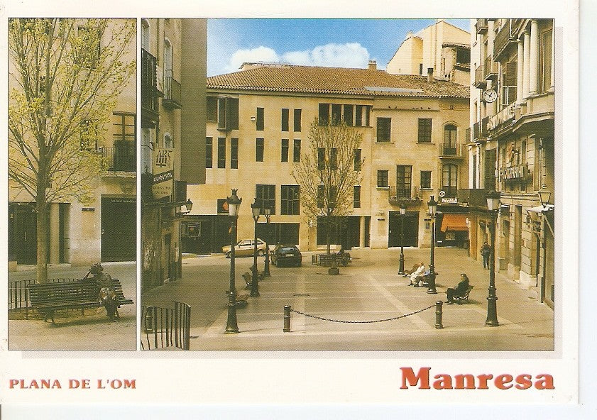 Postal 046622 : Manresa (Barcelona). Plaza de LOm