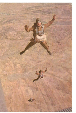 Postal 046651 : Salto manual de componentes de la patrulla acrobatica