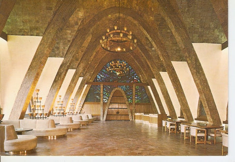 Postal 046654 : Cavas Codorniu. Sala de recepcion Puig y Cadalfach