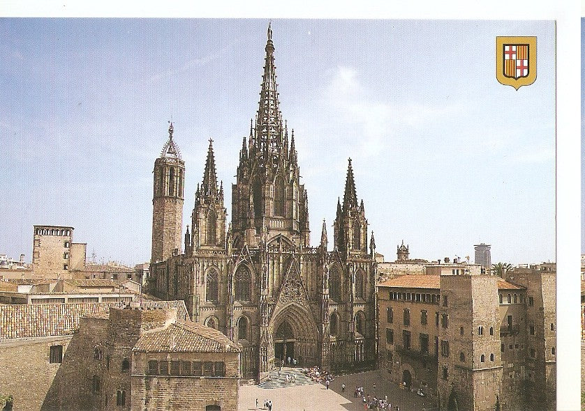 Postal 046661 : Barcelona. Catedral