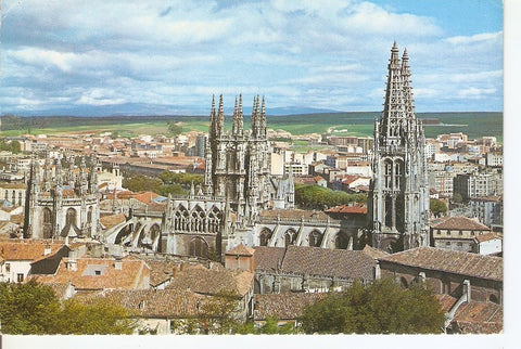 Postal 046684 : Burgos. Catedral desde el Mirador