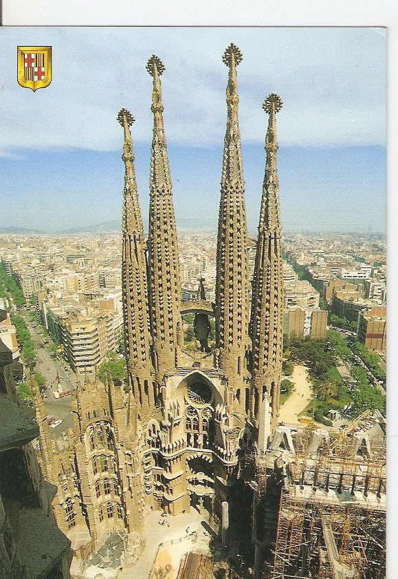 Postal 046686 : Barcelona. Templo Expiatorio de la Sagrada Familia