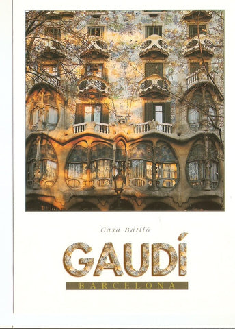 Postal 046725 : Barcelona. Casa Batllo A. Gaudi
