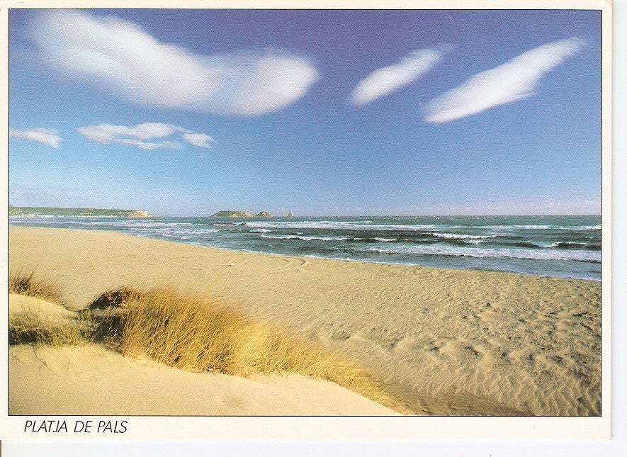 Postal 046726 : Platja de Pals - Girona. Mediterrania