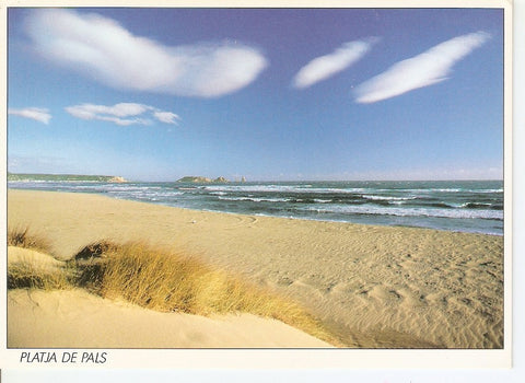 Postal 046726 : Platja de Pals - Girona. Mediterrania