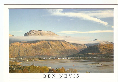 Postal 046763 : Ben Nevis from Corpach The Highlands of Scotlan