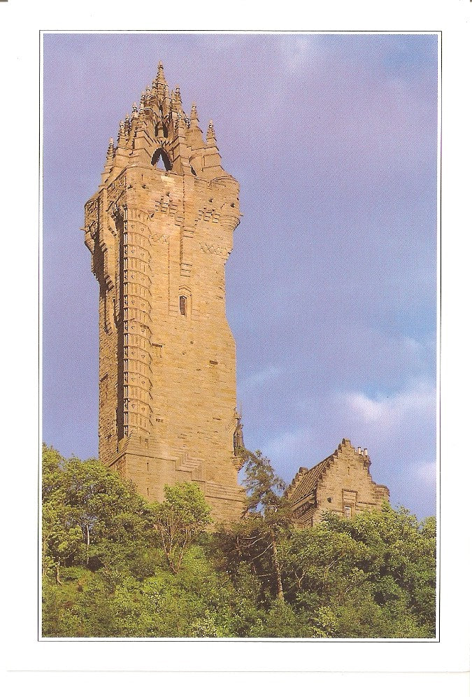 Postal 046768 : Wallace Monument Abbey Craig near Stirling Scotland