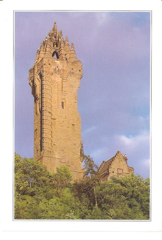 Postal 046768 : Wallace Monument Abbey Craig near Stirling Scotland