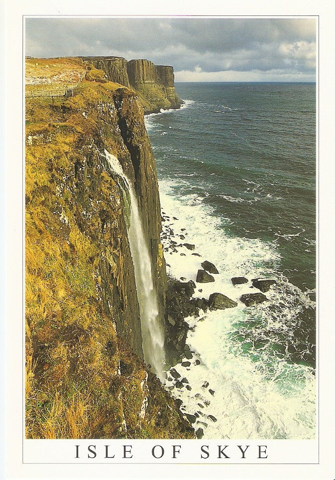 Postal 046782 : Kilt Rock near Staffin Isle of Skye. The Highlands of Scotland
