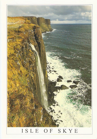 Postal 046782 : Kilt Rock near Staffin Isle of Skye. The Highlands of Scotland