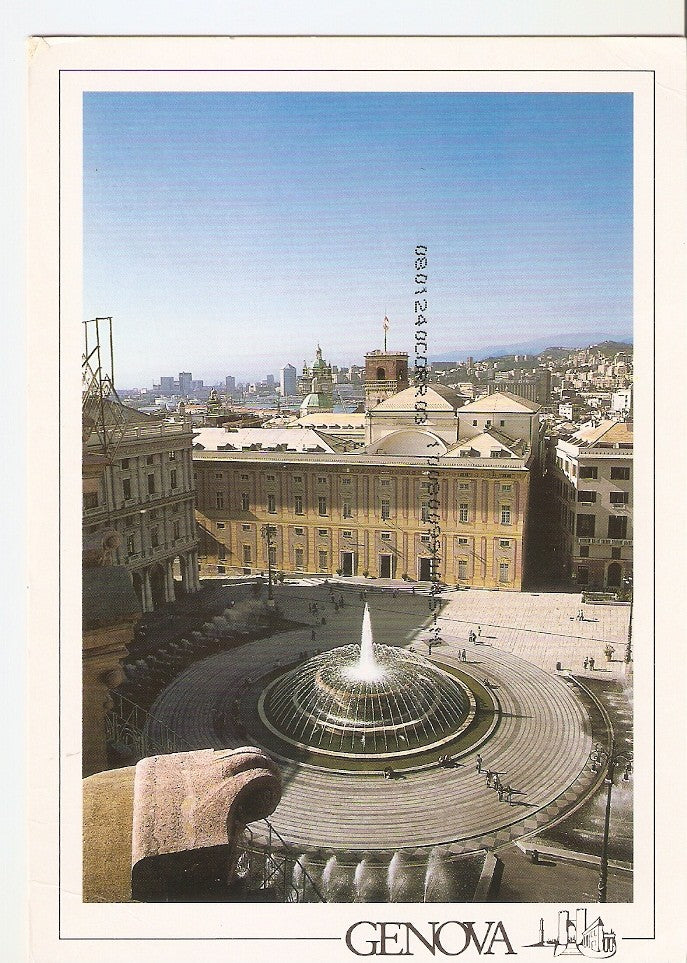 Postal 046795 : Genova - I De Ferrari Square